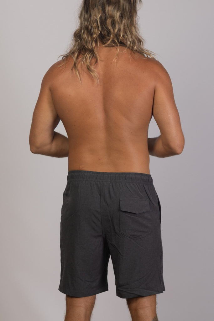 Charcoal Boardies Mens Shorts Mens Bottoms Skumi   