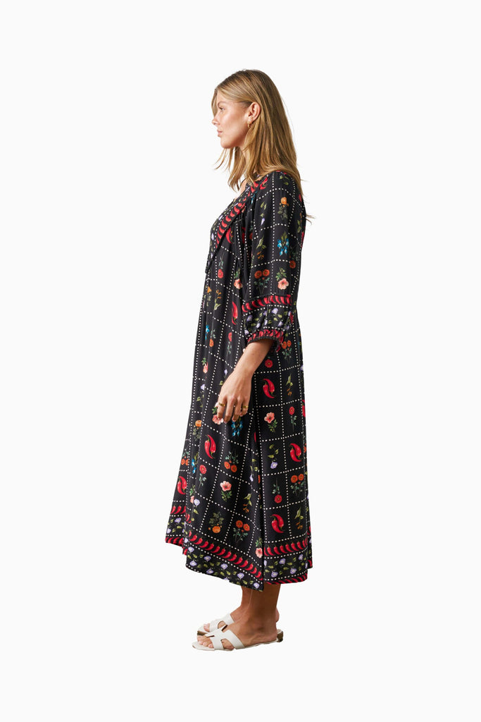 Charley Dress - Black Chilli Dresses Boho