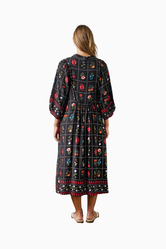 Charley Dress - Black Chilli Dresses Boho