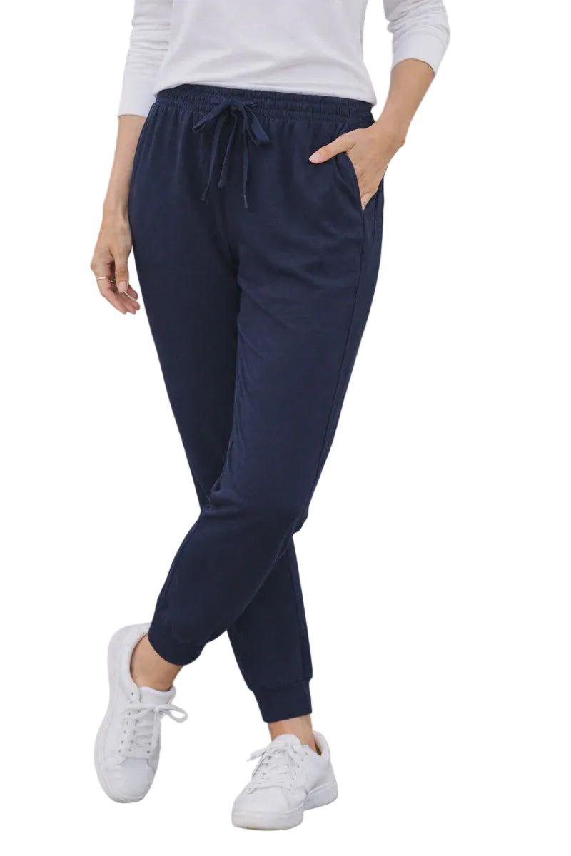 Sorrento Pants Navy Blue Bottoms Jovie The Label 8