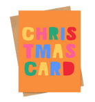 Christmas Card Orange Cards and Wrap Friends of Henry Paper Co