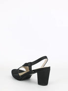 Clarice Clarinda Satin Shoes Black - Global Free Style