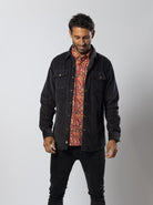 Spring Bloom Cotton Mens Shirt Mens Tops Skumi
