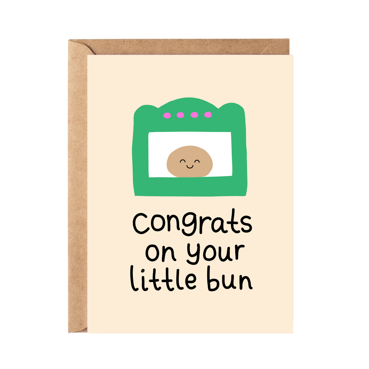 Congrats on Your little Bun Cards and Wrap Friends of Henry Paper Co