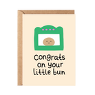 Congrats on Your little Bun Cards and Wrap Friends of Henry Paper Co