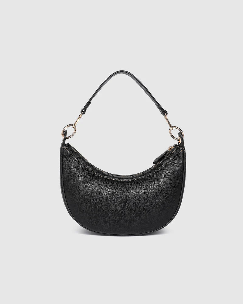 Corfu Handbag - Black Bags and Purses Louenhide