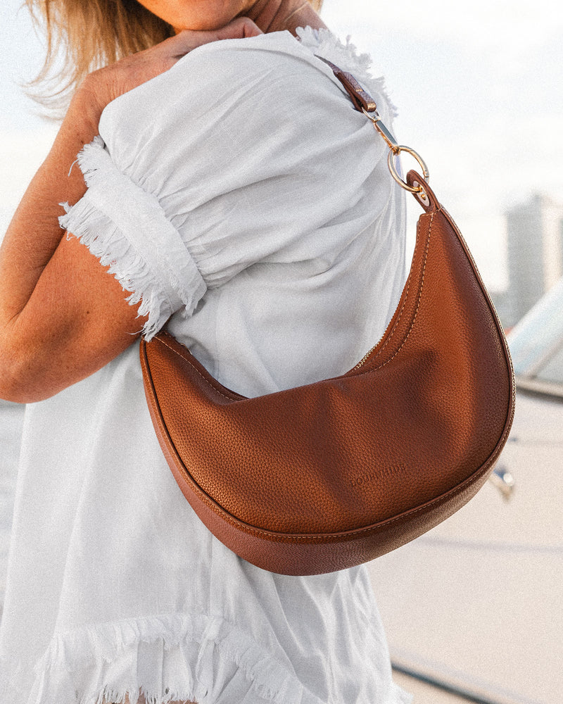 Corfu Handbag - Tan Bags and Purses Louenhide