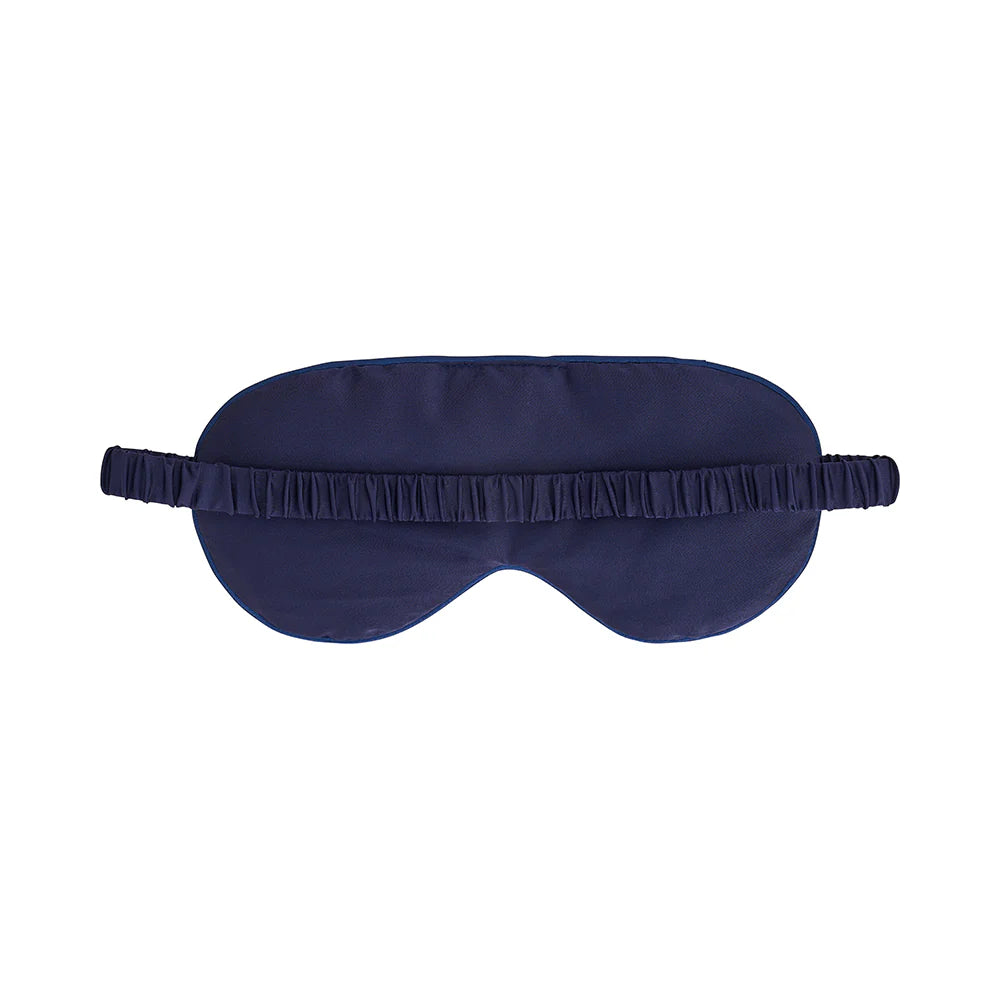 Velvet Eye Mask Cosy Luxe Sapphire Blue Body Annabel Trends