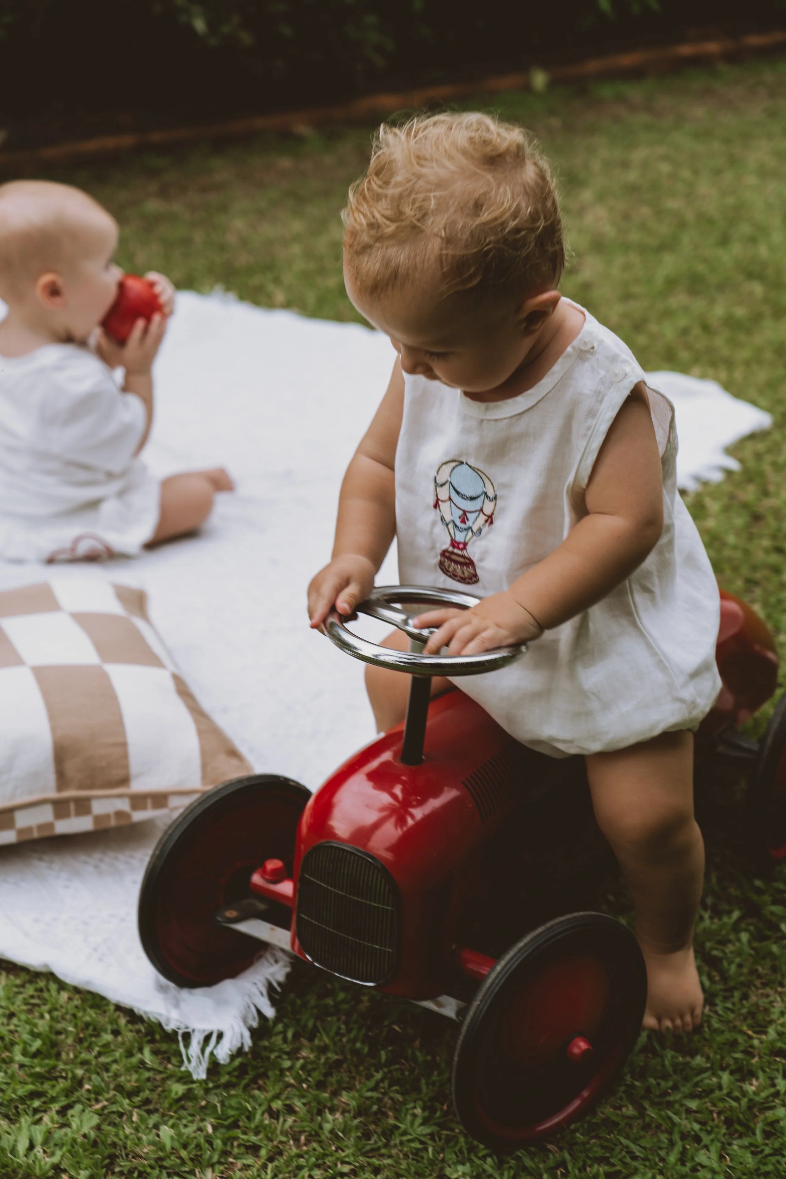 Air Balloon Romper Kids Tops Jollou