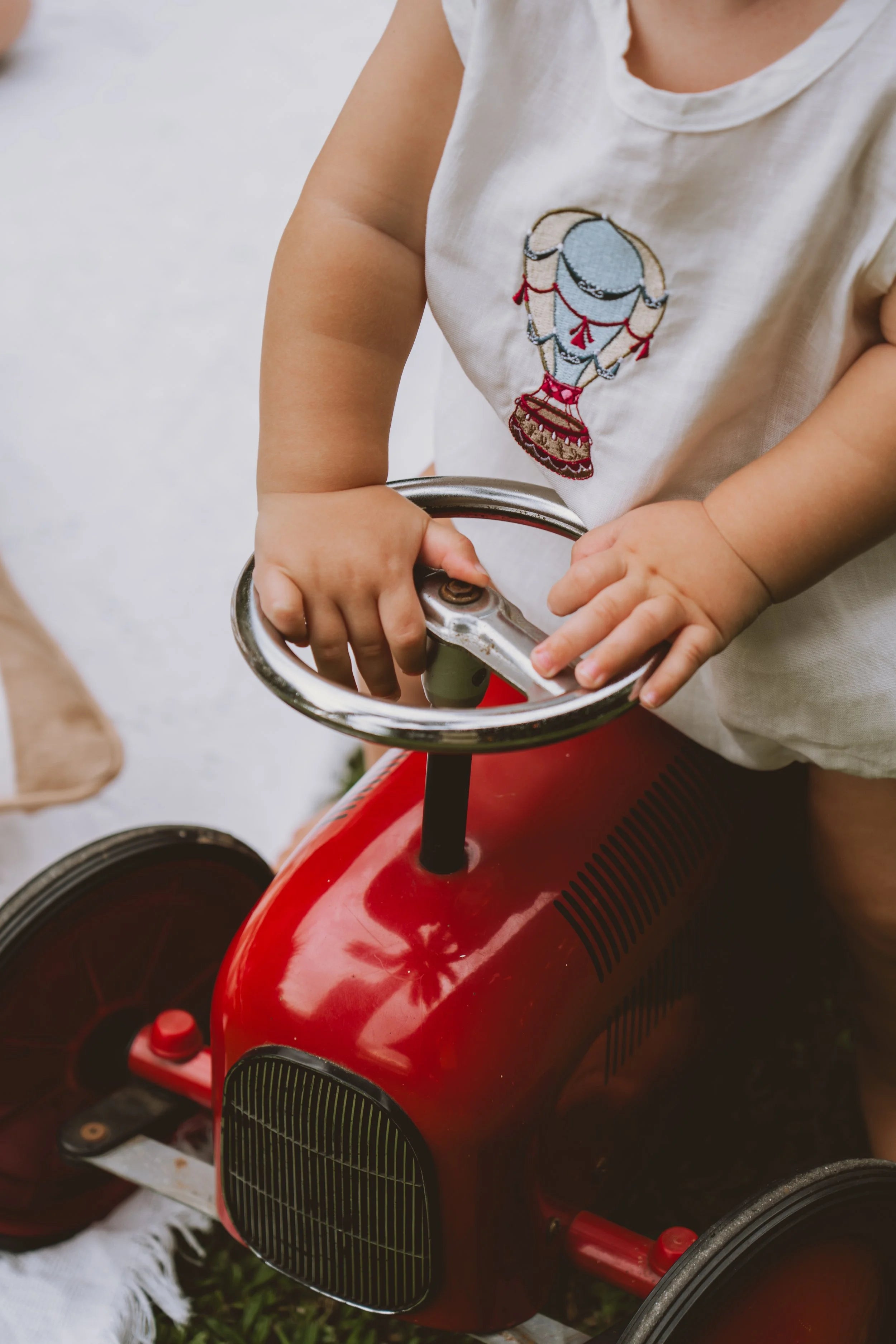 Air Balloon Romper Kids Tops Jollou