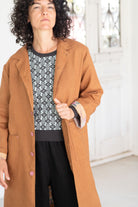 Jenna Jacket Tan Linen Jackets Lazybones
