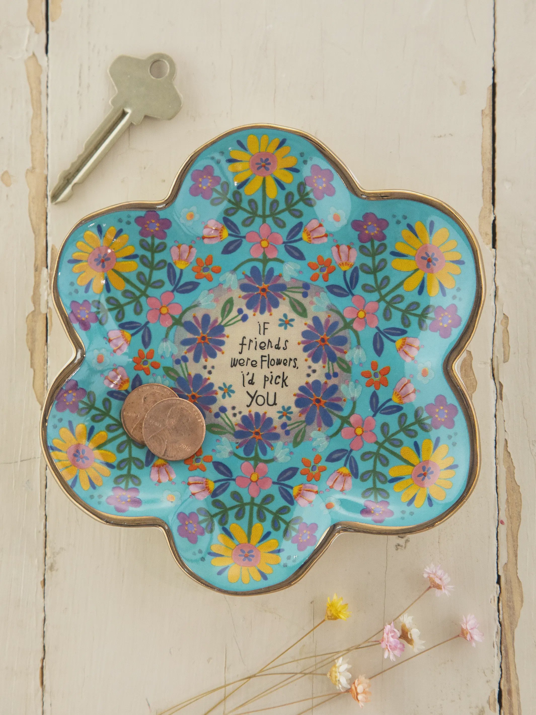 Artsy Trinket Dish If Friends Were Gifts and Accessories Natural Life