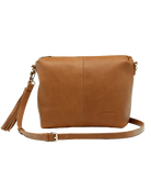 Daisy Stripe Crossbody Bag Tan Bags and Purses Louenhide