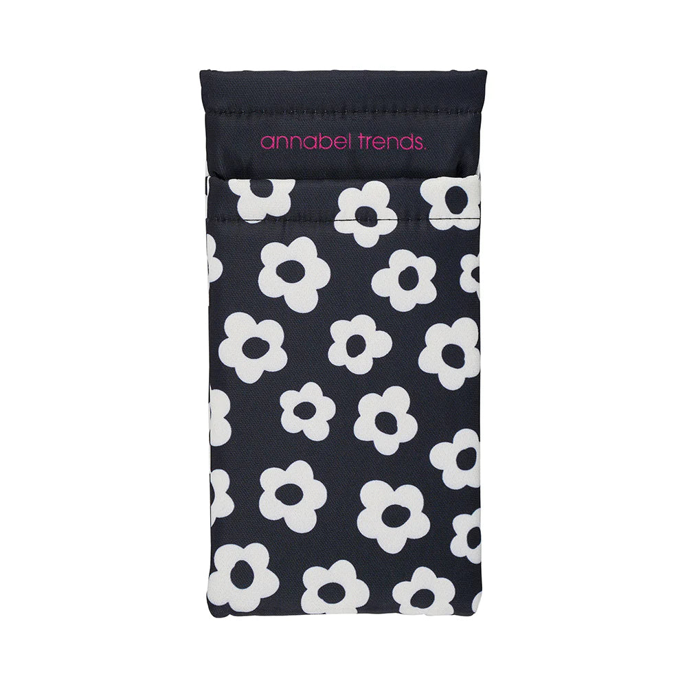 Double Glasses Case Sunglasses & Glasses Annabel Trends Black-White