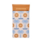 Double Glasses Case Sunglasses & Glasses Annabel Trends Palm Tan