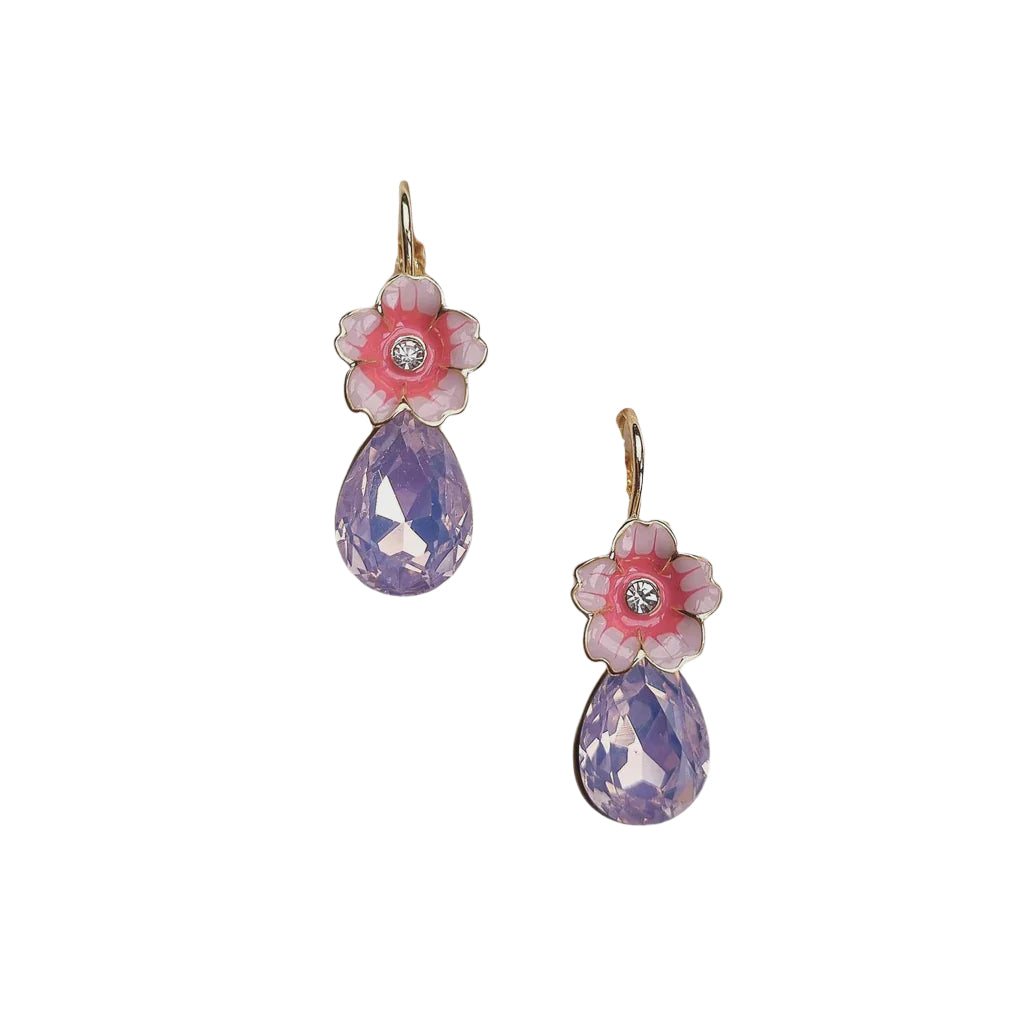 Dream Gem Earring Pink Earrings Zoda
