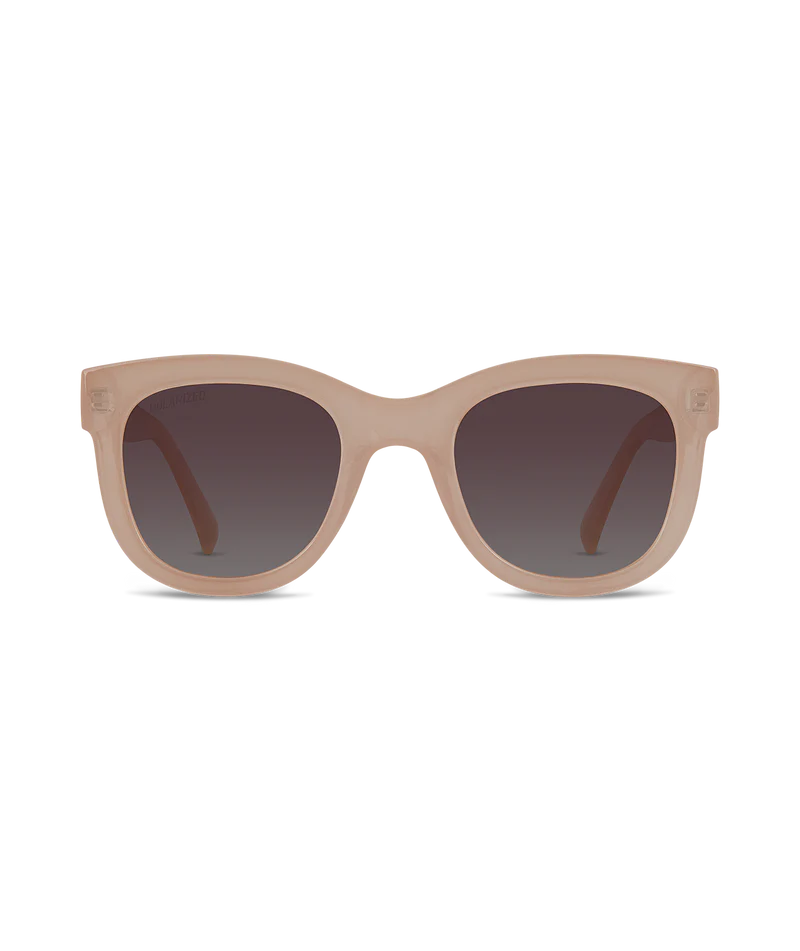 Wategos Womens Sunglasses Bone/Smoke Sunglasses & Glasses White Haven