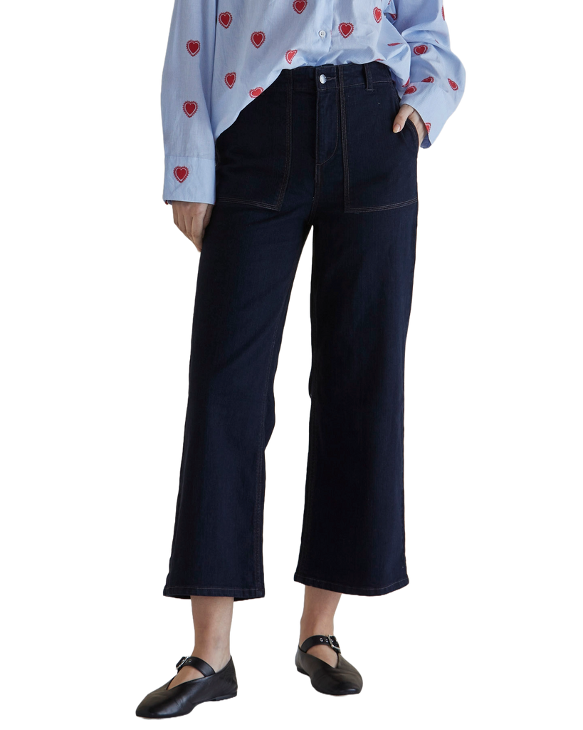Easy Relax Jean - Blue Smoke Bottoms Betty Basics 6