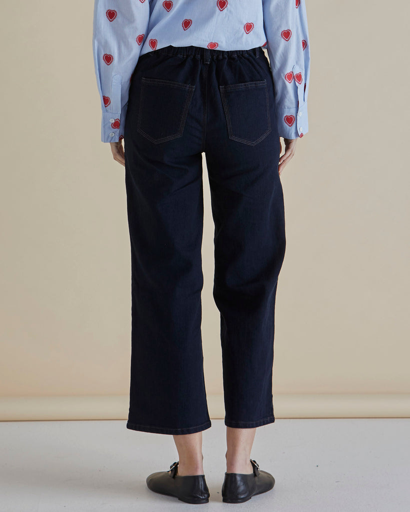 Easy Relax Jean - Blue Smoke Bottoms Betty Basics