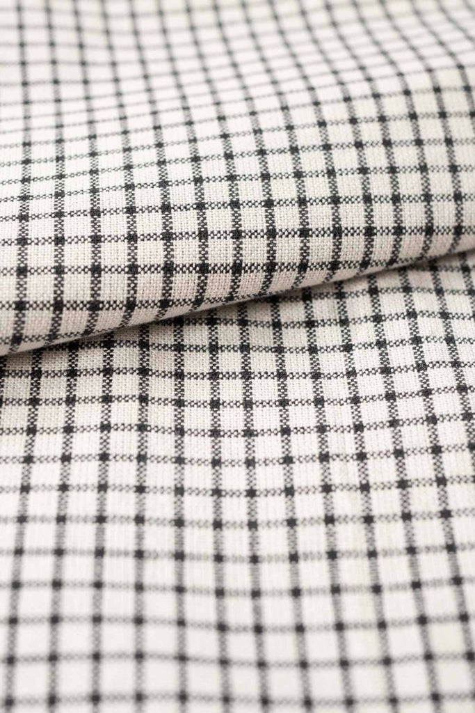 Esti Trouser White Check Bottoms MahaShe