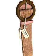 Evie Stretch Belt Blush Pink - Global Free Style