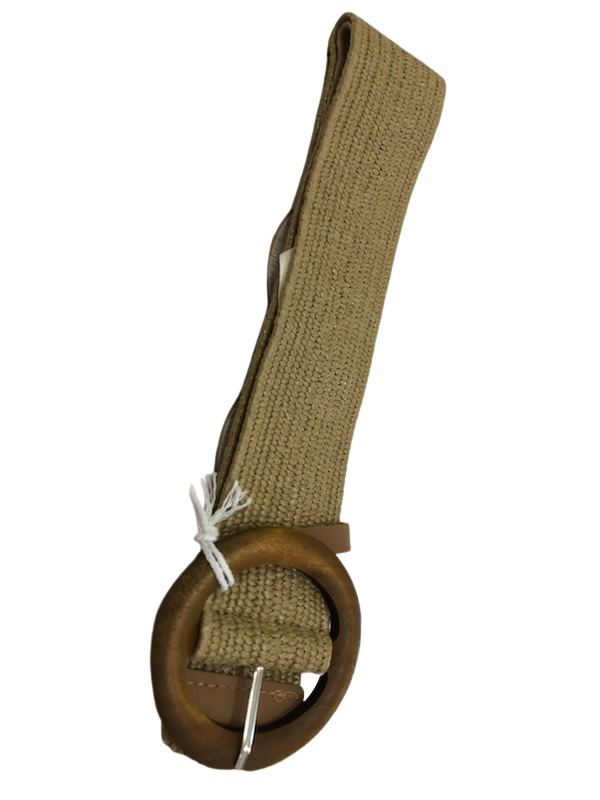 Evie Stretch Belt Khaki Belts Evie Clare