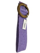 Evie Stretch Belt Lilac - Global Free Style