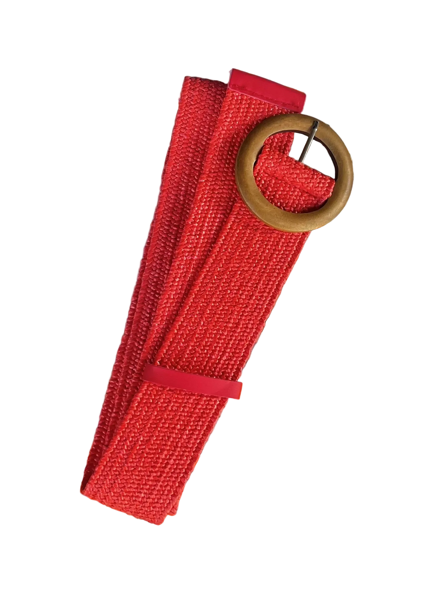 Evie Stretch Belt Red Belts Evie Clare
