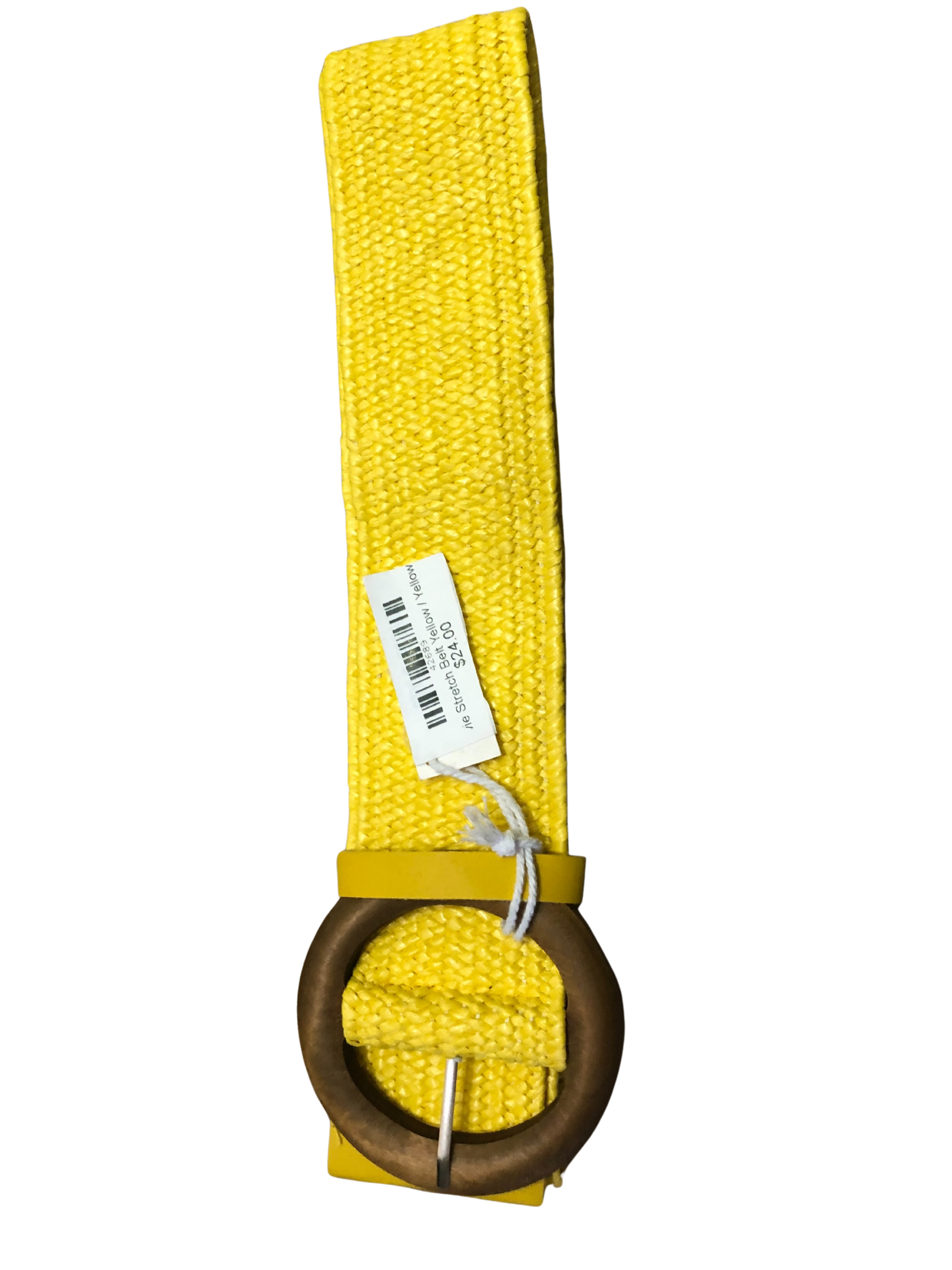 Evie Stretch Belt Yellow Belts Evie Clare