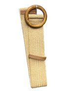Evie Stretch Belt Beige Belts Evie Clare
