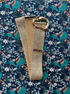 Evie Stretch Belt Buckle Gold Belts Evie Clare