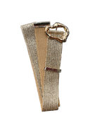 Evie Stretch Belt Buckle Gold Belts Evie Clare