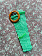 Evie Stretch Belt Green Belts Evie Clare