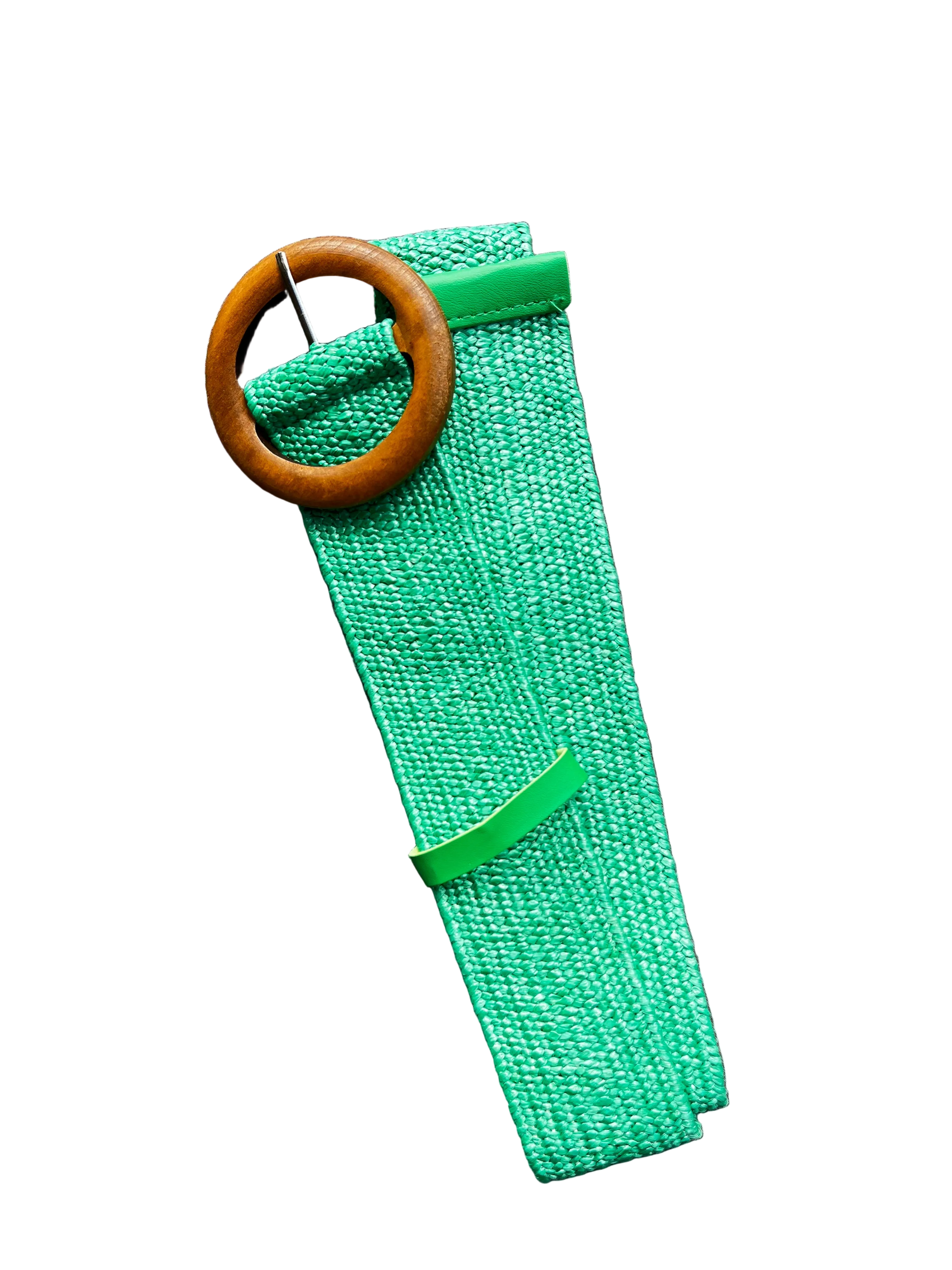 Evie Stretch Belt Green Belts Evie Clare