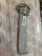 Evie Stretch Belt Buckle Silver Belts Evie Clare