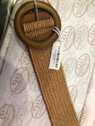 Evie Stretch Belt  Tan - Global Free Style