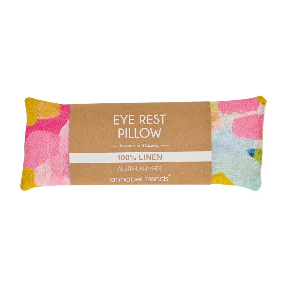 Eye Rest Pillow Linen Good Vibes Body Annabel Trends   