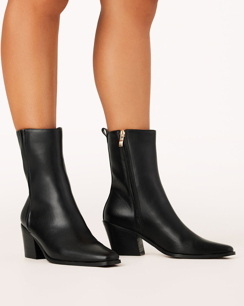 Billini Franklin Boot Black Shoes Billini   