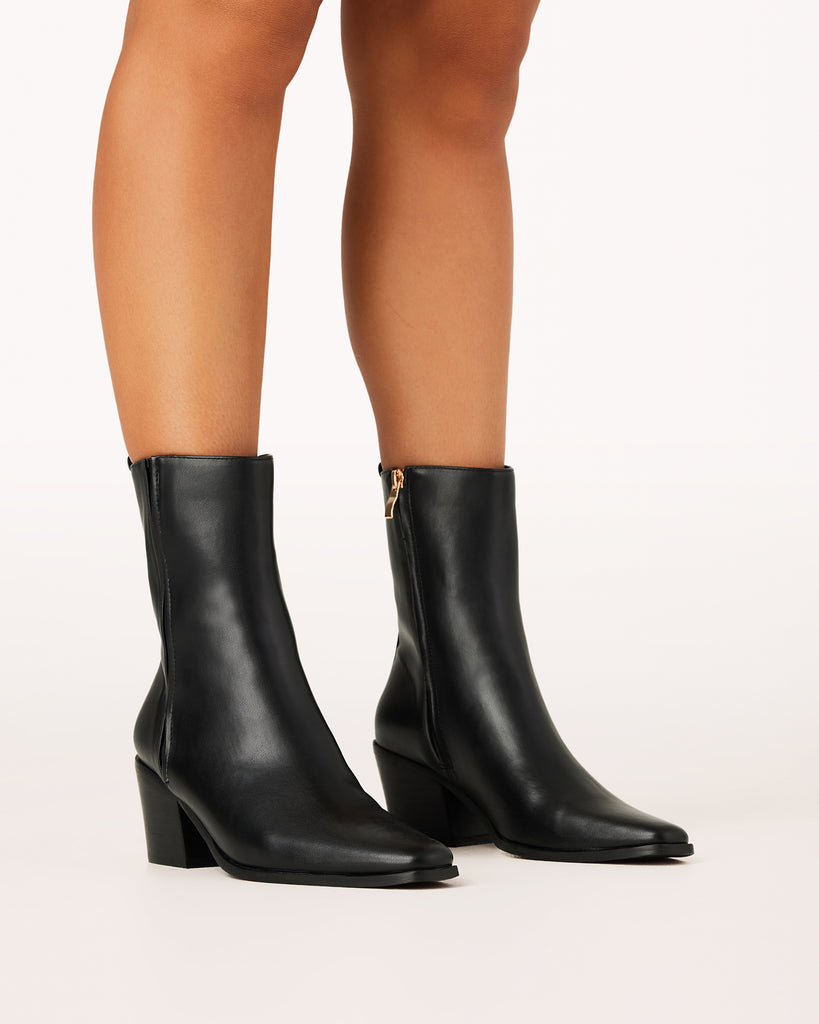 Billini Franklin Boot Black Shoes Billini   