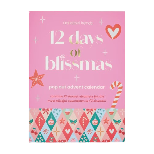 Advent Calendar Shower Steamers Festive Gifts and Accessories Annabel Trends