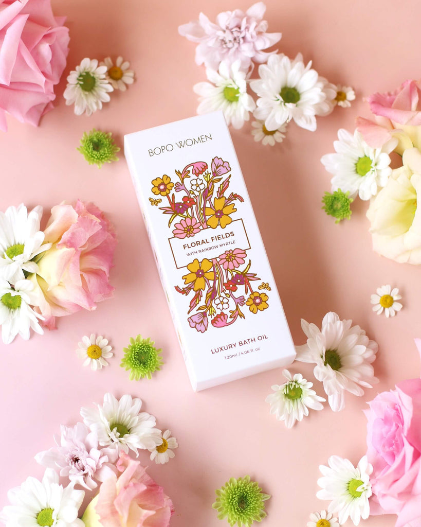 Floral Fields Luxury Bath Oil Body Bopo Women