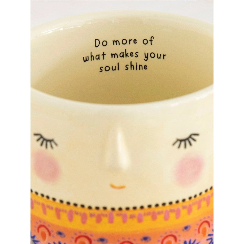 Folk Friend Mugs sold separately Gifts and Accessories Natural Life Do more of what makes your soul shine  