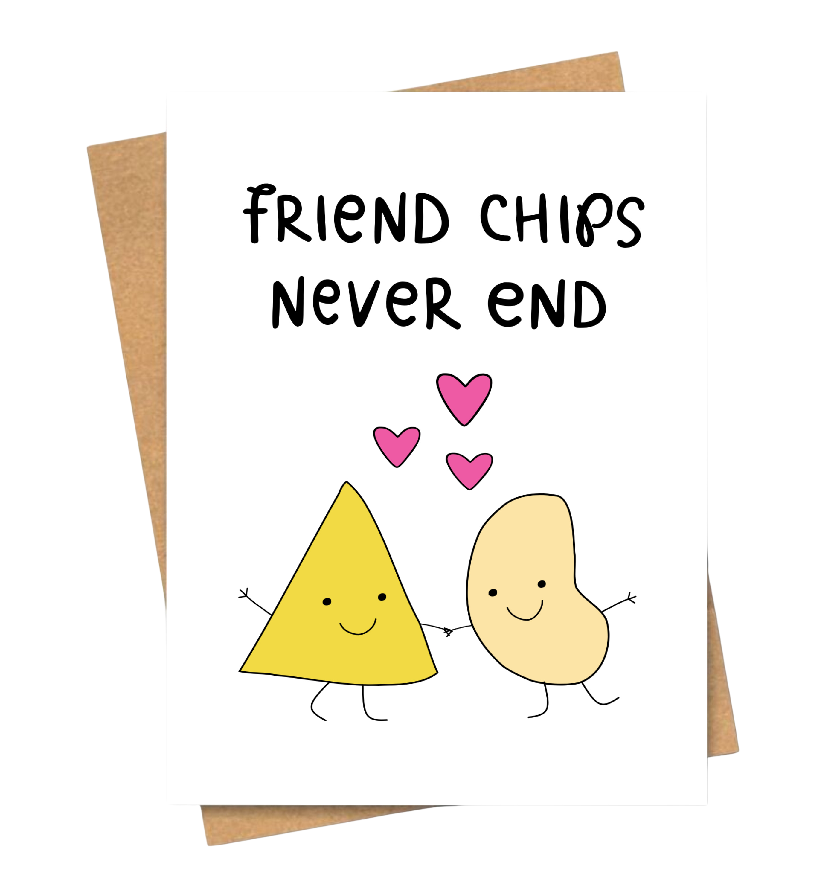 Friend Chips Never End Cards and Wrap Friends of Henry Paper Co