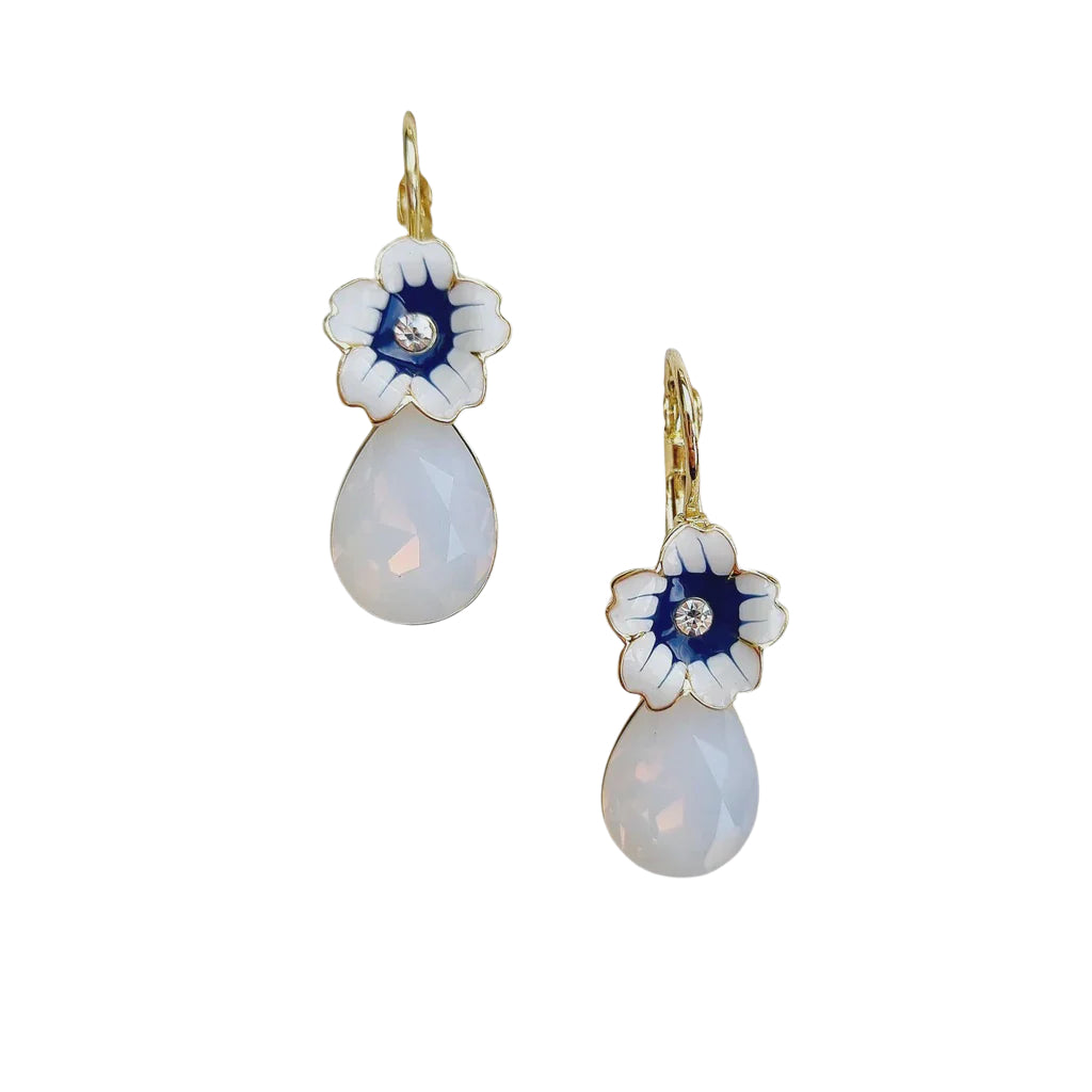 Dream Gem Earring White Earrings Zoda