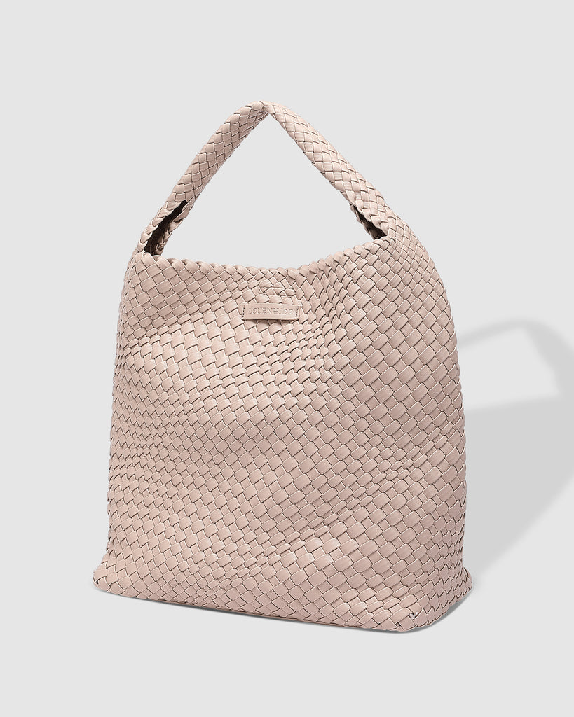 Gabby Woven Shoulder Bag Malt Bags and Purses Louenhide   