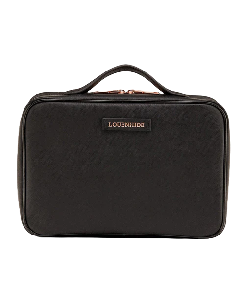 Georgie Cosmetic Case Black Bags and Purses Louenhide