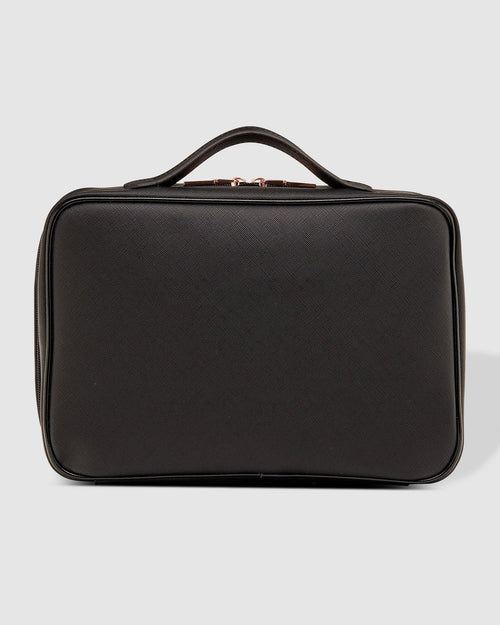 Georgie Cosmetic Case Black Bags and Purses Louenhide