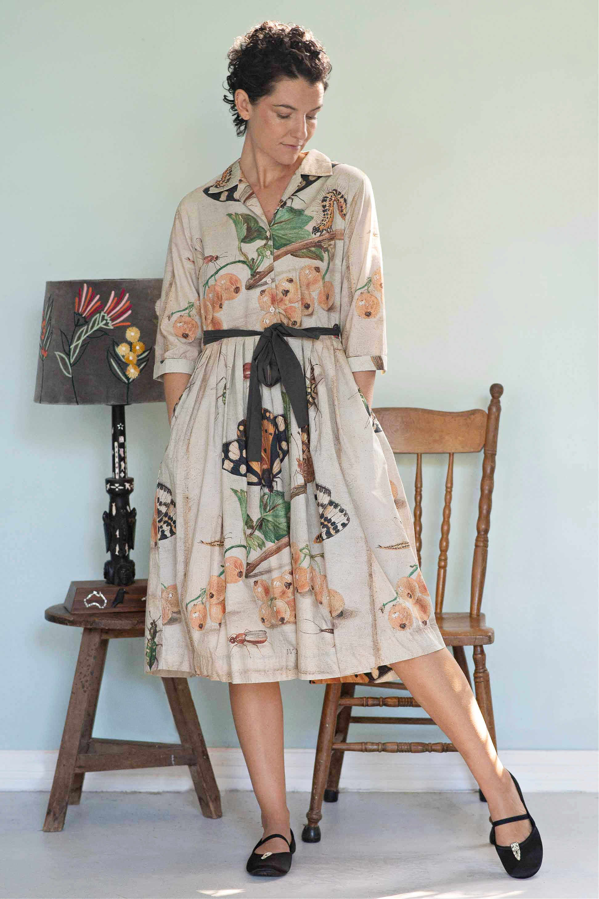 Gianna Dress Insects Dresses Lazybones