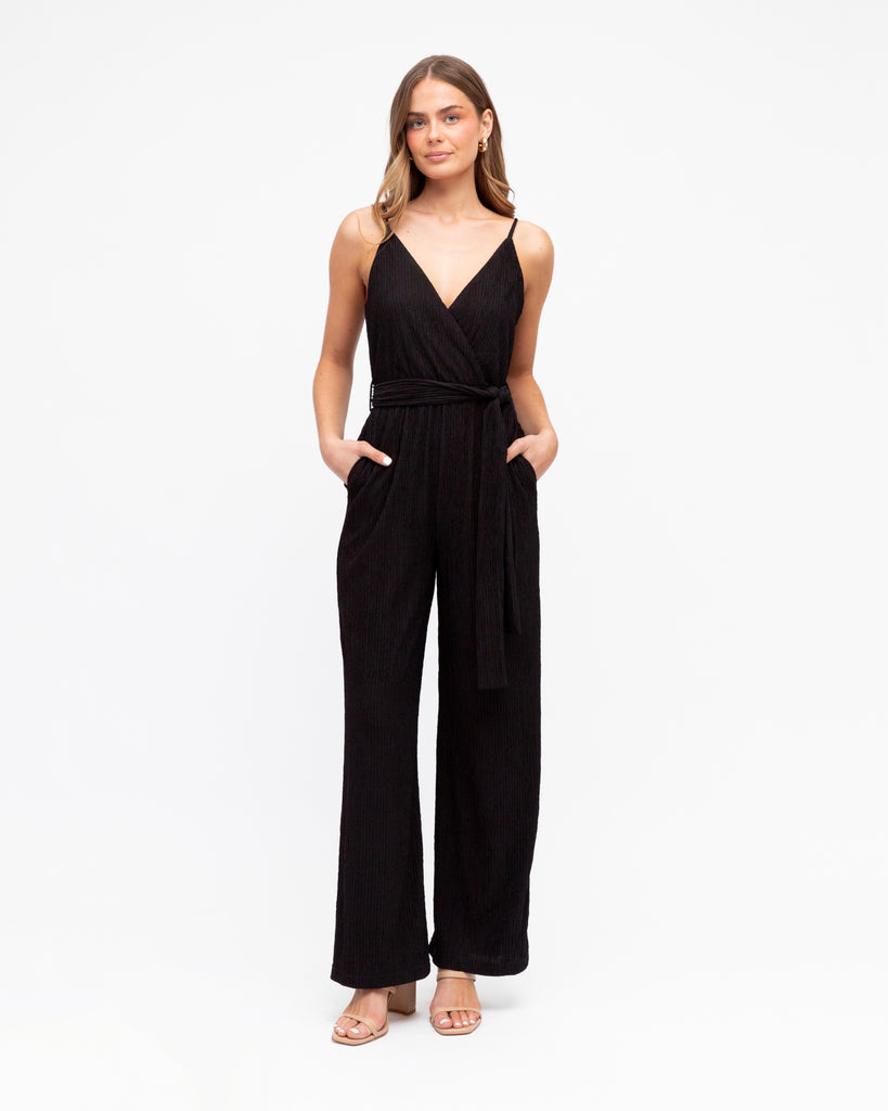 Glamour Jumpsuit Black Jumpsuits Ebby and I 6  