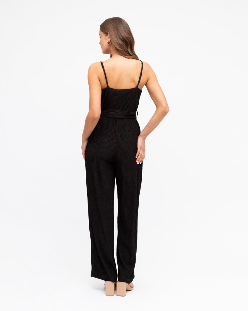 Glamour Jumpsuit Black Jumpsuits Ebby and I   